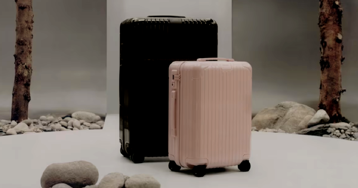Rimowa luggage has two new chic colorways available for summer: Meet  'Petal' and 'Cedar' - CBS News