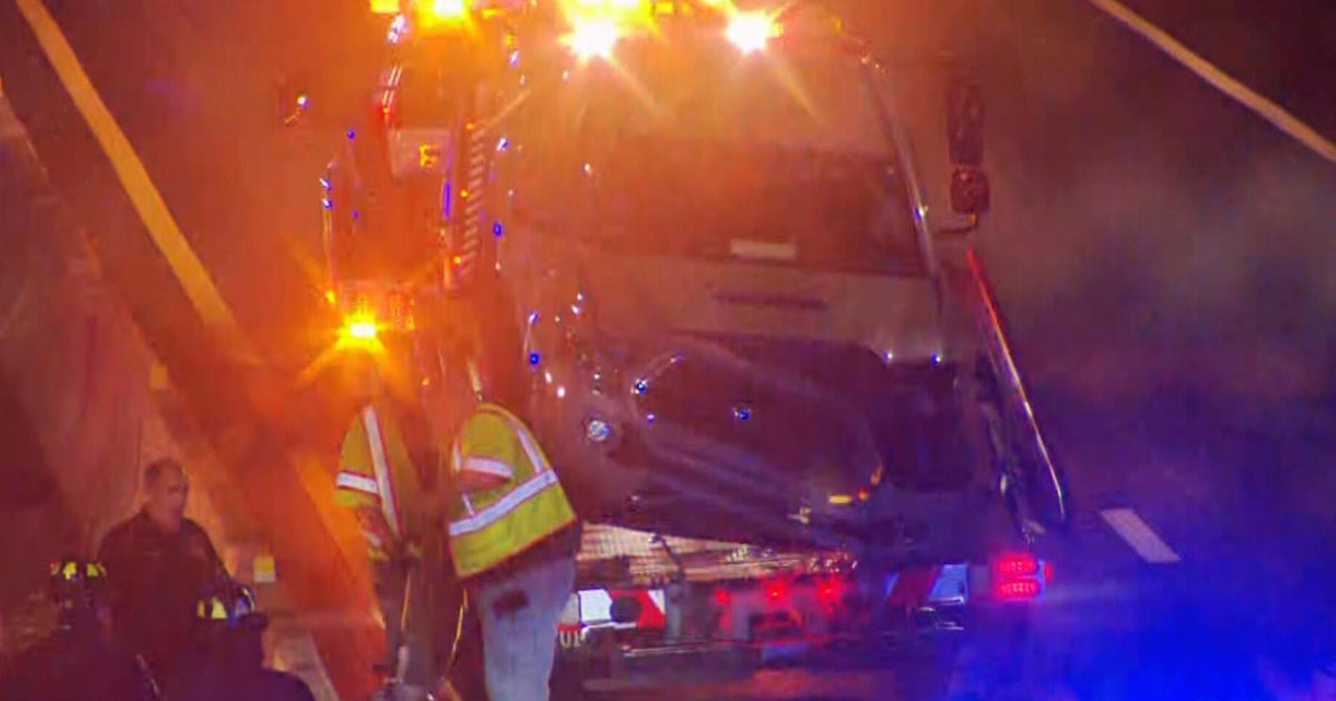 Driver of stolen truck crashes after police pursuit from Boston to