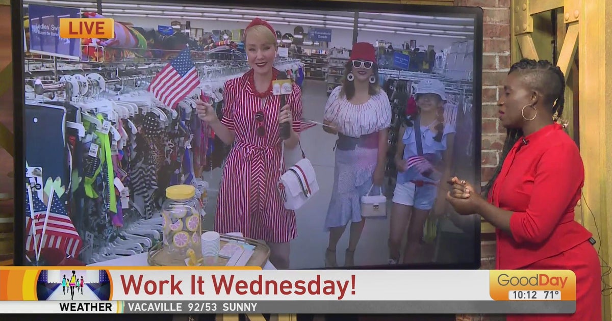 Memorial Day fashion and tablescapes at Goodwill! Good Day Sacramento
