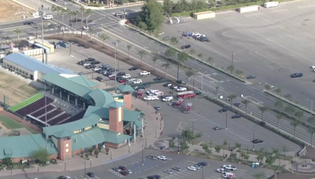 2 hurt in explosion at California minor league baseball stadium - CBS News