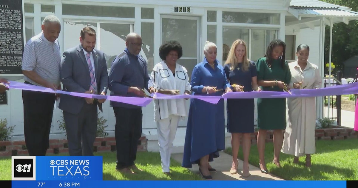 Juanita Craft Civil Rights House reopens CBS Texas