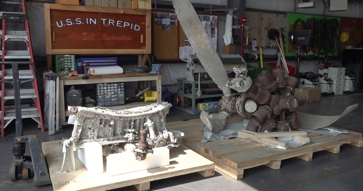 Missing pieces of U.S. fighter plan returned to Intrepid after being ...