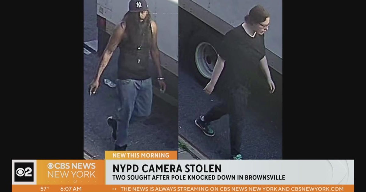 NYPD camera stolen in Brooklyn - CBS New York