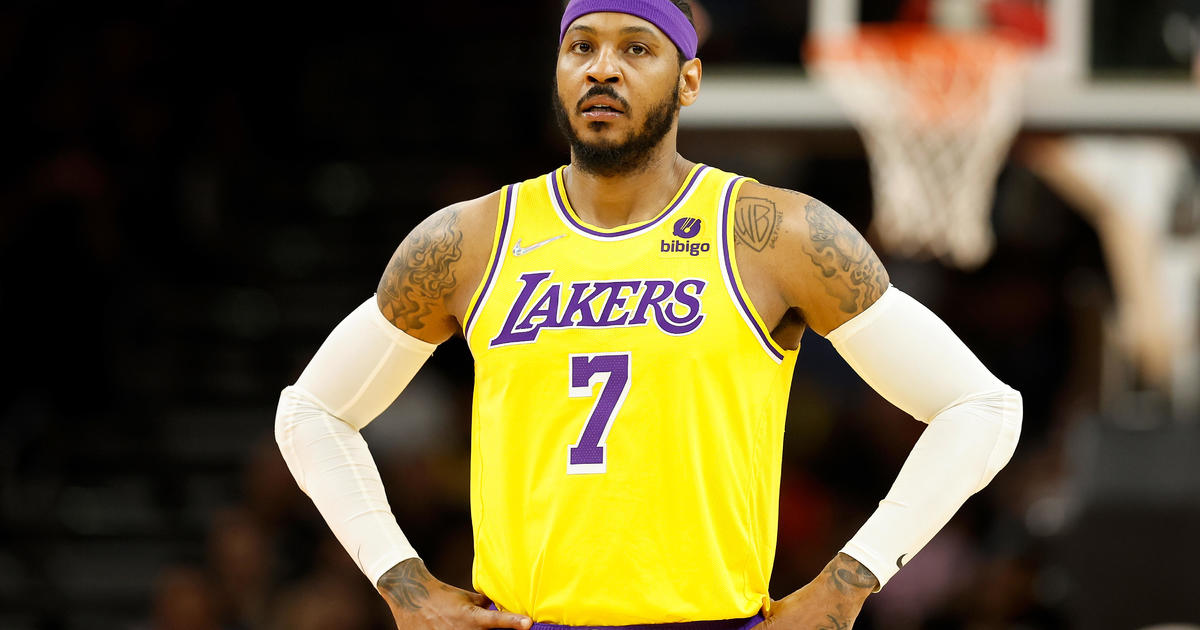 carmelo anthony lakers jersey 7
