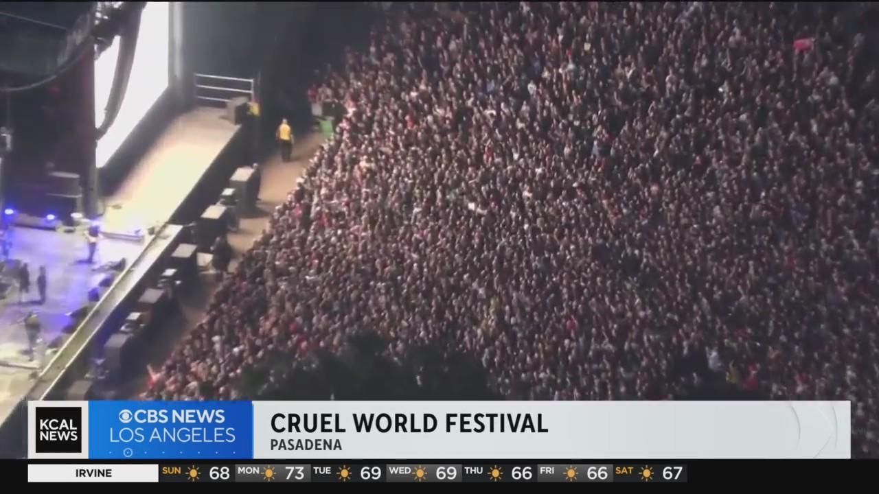 Fans return to Cruel World Festival day after shows cancelled by