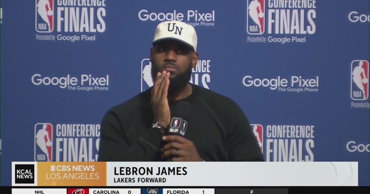 Lakers Star Lebron James Questions His Basketball Future Cbs Los Angeles Lakers Star Lebron James Questions His Basketball Future Cbs Los Angeles