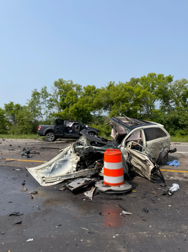 US-23 wrong-way driver crash 