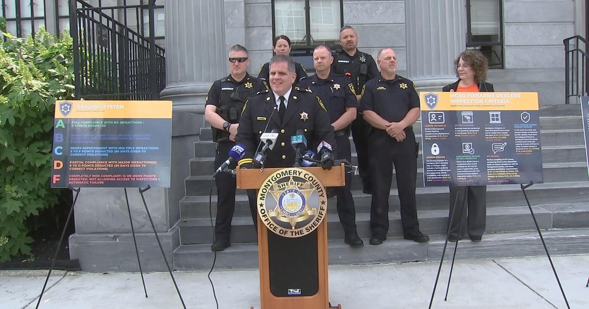 Pa. county sheriff announces plans to inspect gun stores CBS Philadelphia