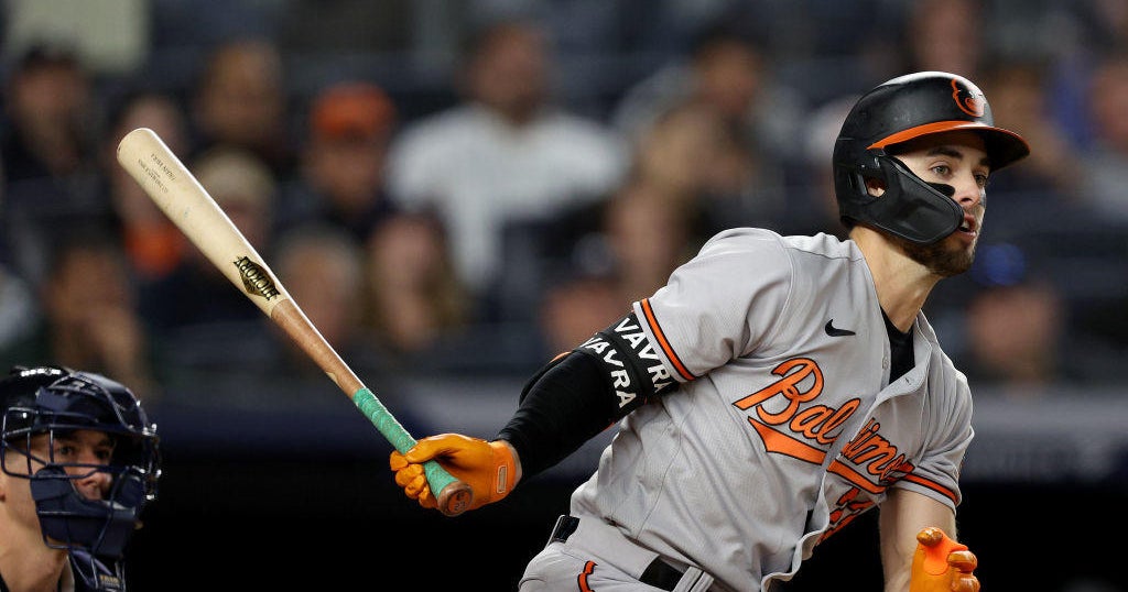 Baltimore Orioles and New York Yankees play in game 2 of series CBS