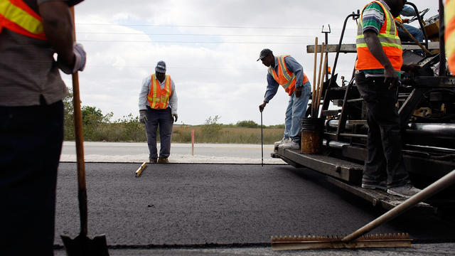 Construction Crews Work On FL Road Projects, As State Eyes Stimulus Relief 