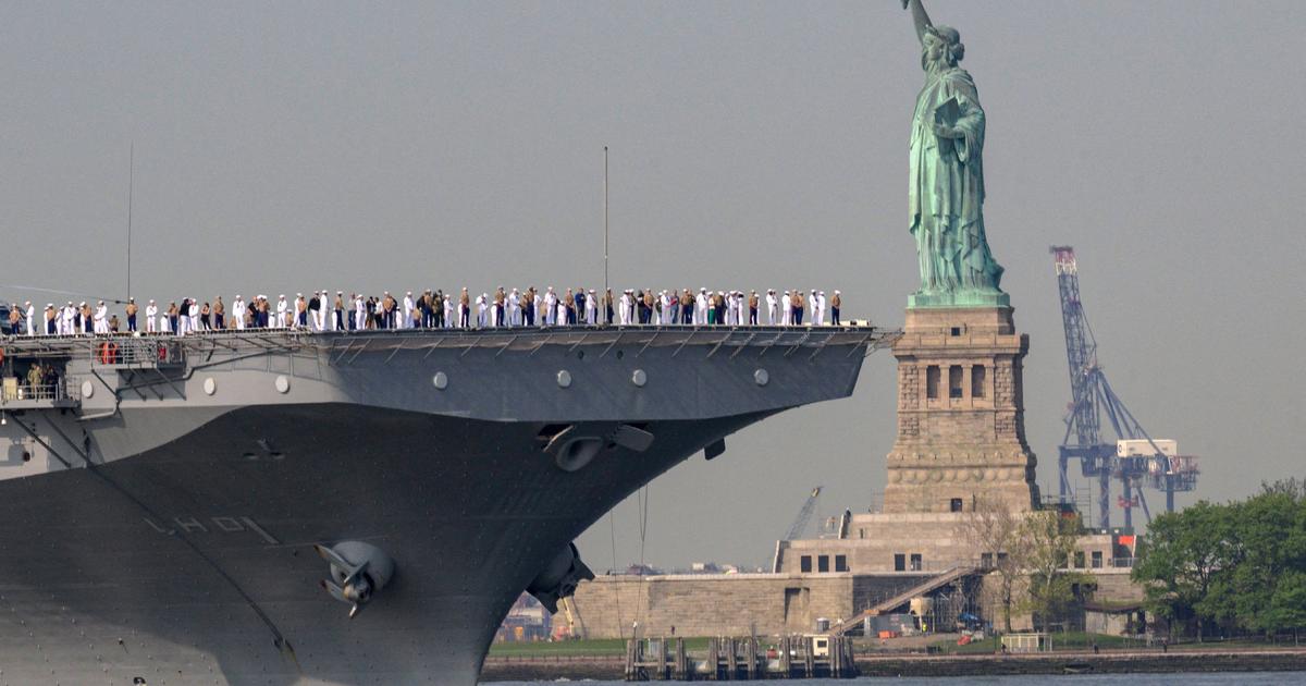 Fleet Week rolls into NYC with Parade of Ships