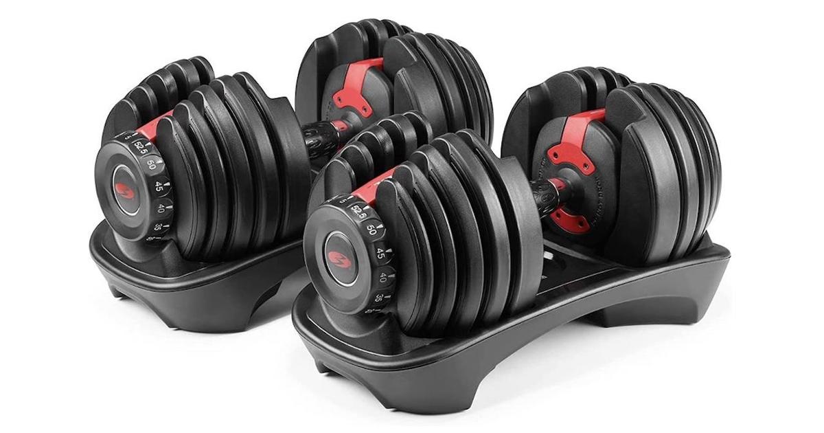Don't miss this amazing Memorial Day deal on Bowflex's bestselling adjustable dumbbells