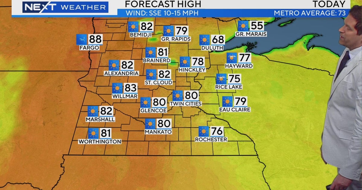 NEXT Weather: Twin Cities can expect a warm, sunny holiday weekend