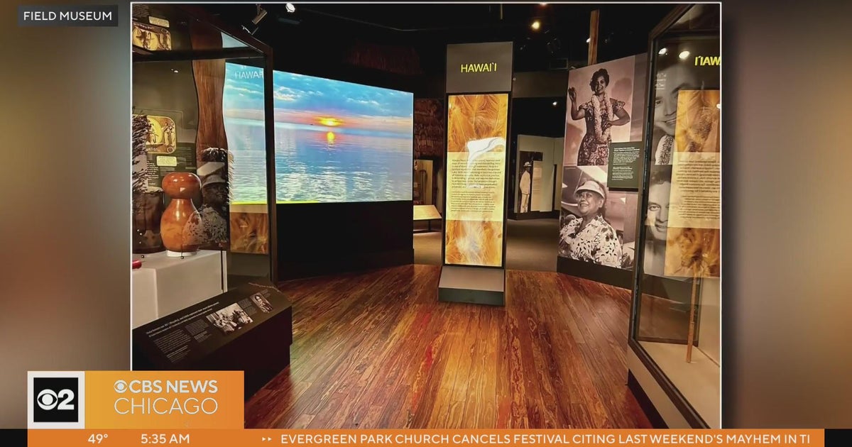 Field Museum's new hula exhibit opens publicly starting Friday CBS