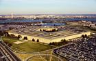 Aerial view of The Pentagon building 