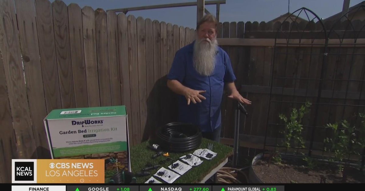In the Garden A look at irrigation kits CBS Los Angeles