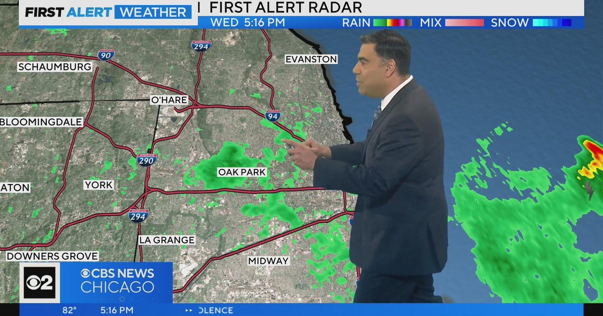 Chicago First Alert Weather: Another round of showers in the forecast ...
