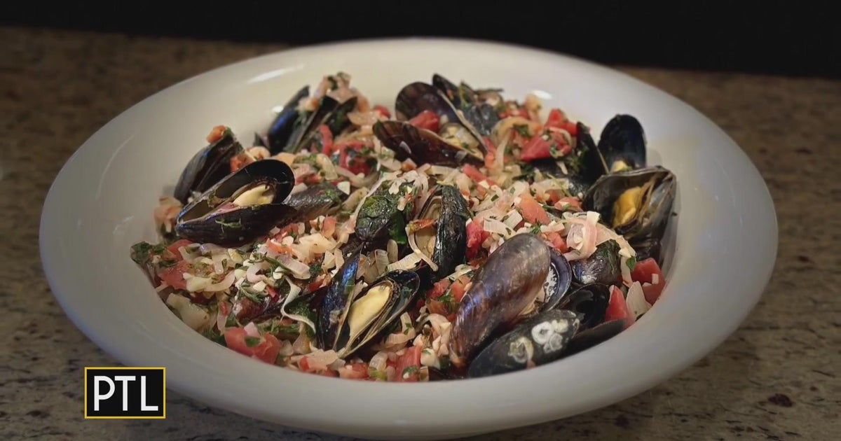 Cooking with Rania Mussels Fra Diablo CBS Pittsburgh