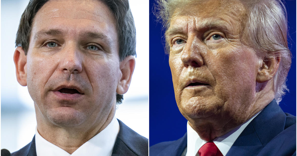 Trump and DeSantis jab at just about every other on marketing campaign trail