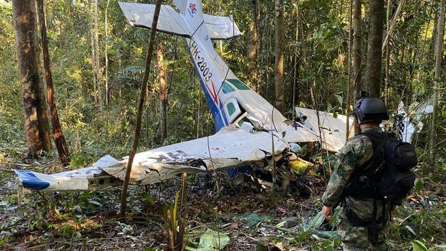 Search and rescue works continue after plane crash in Colombia 