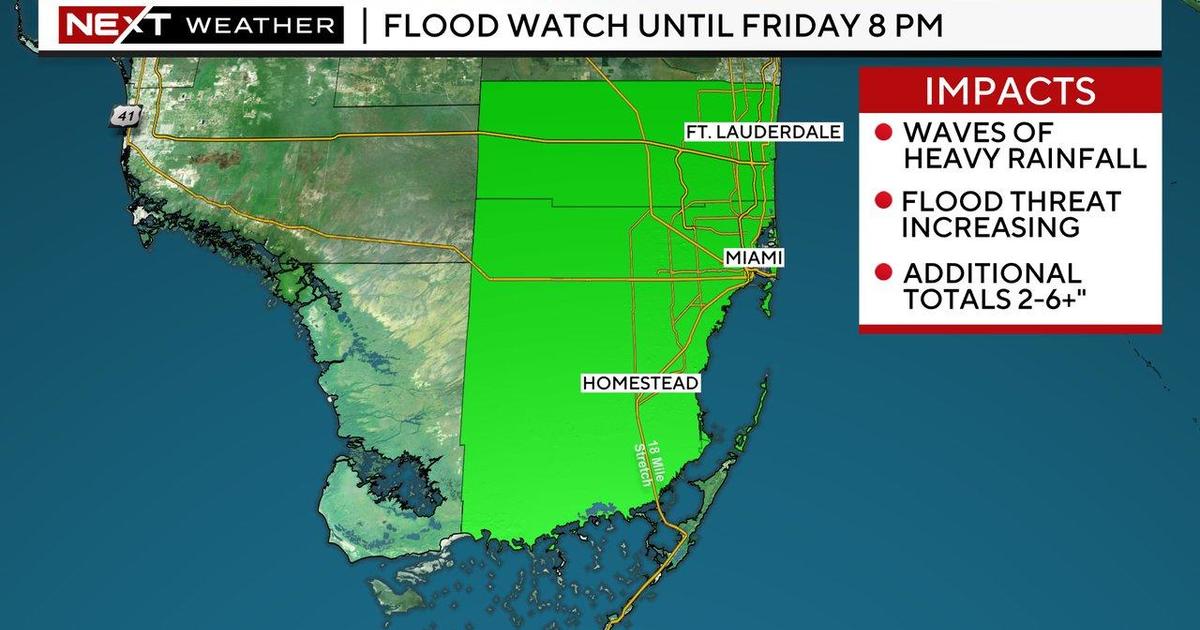 South Florida weather conditions forecast: More storms on faucet with flooding doable