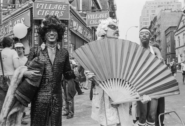 Marsha P. Johnson At 1982 Pride March 