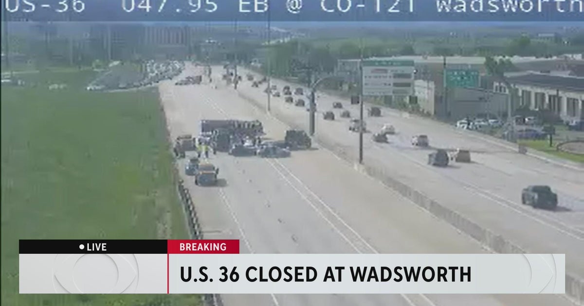 Eastbound lanes of US 36 closed at Wadsworth Boulevard due to crash ...