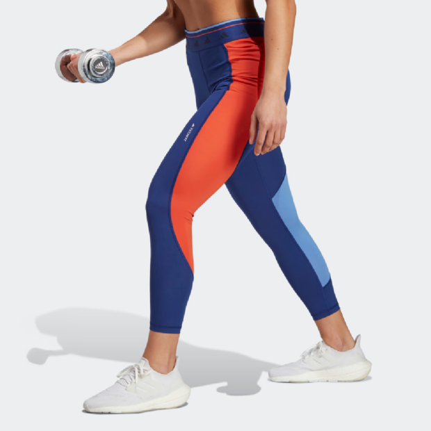 Adidas techfit colorblock leggings 