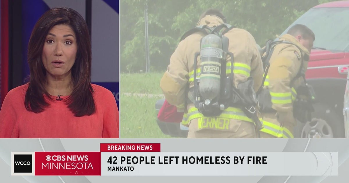 Dozens displaced after fire at Mankato apartment complex - CBS Minnesota