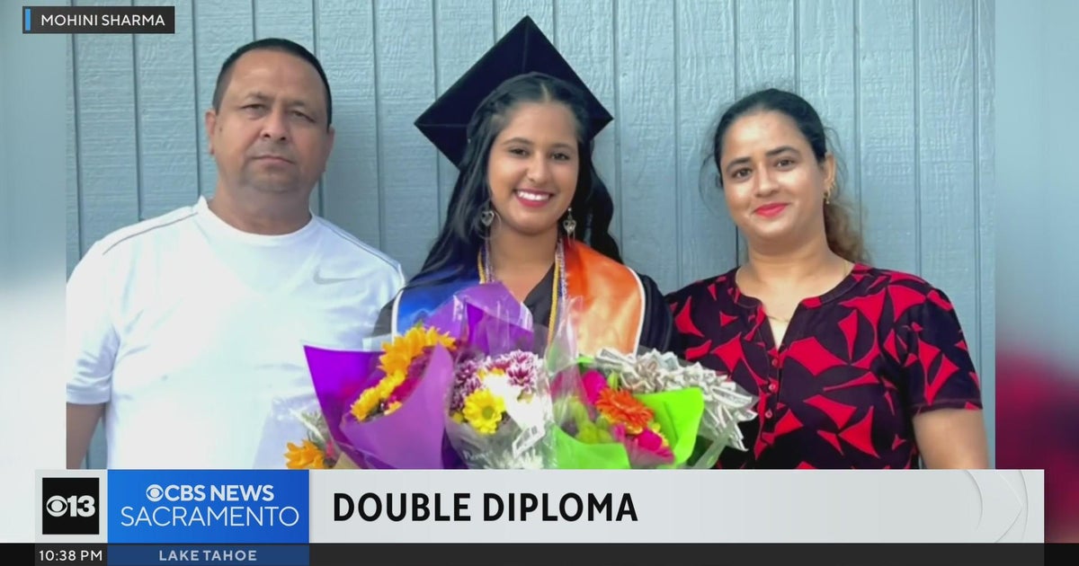 Woodland student earned two college diplomas in one year