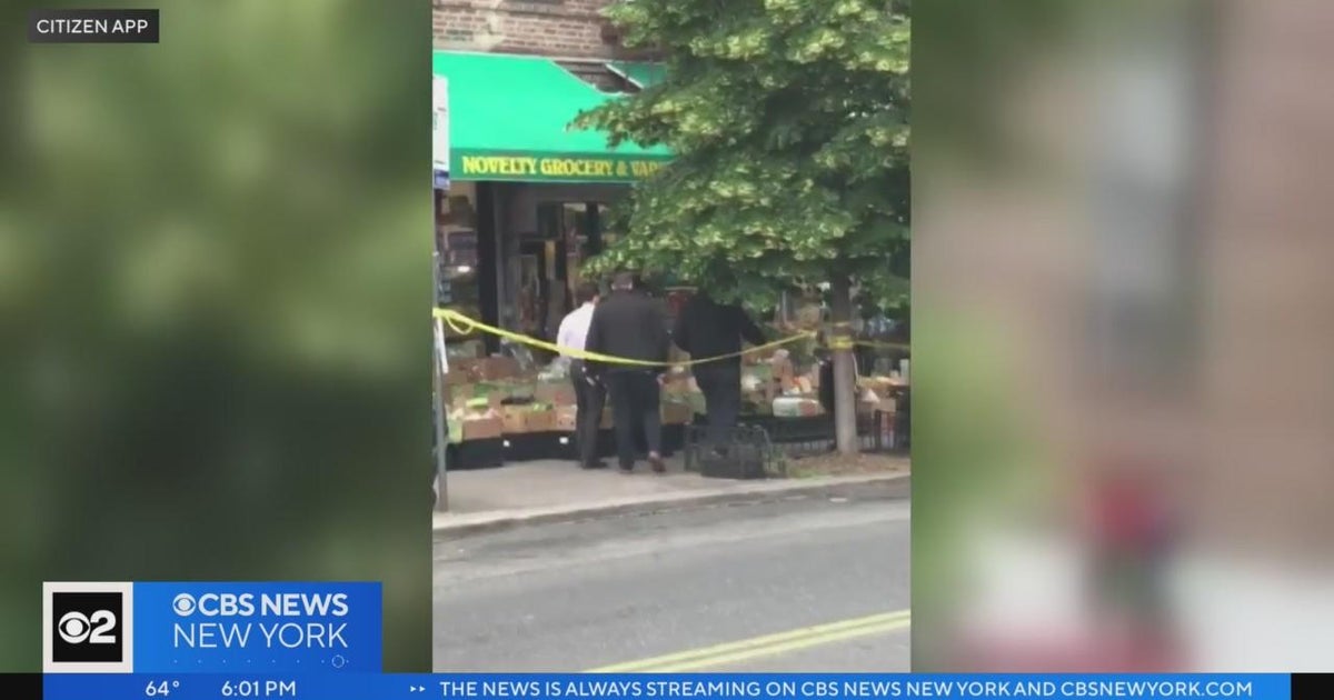 Man shot inside restaurant in Astoria, Queens - CBS New York