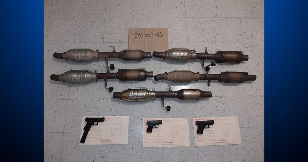 San Francisco police arrest 4 teenagers in catalytic converter thefts CBS San Francisco