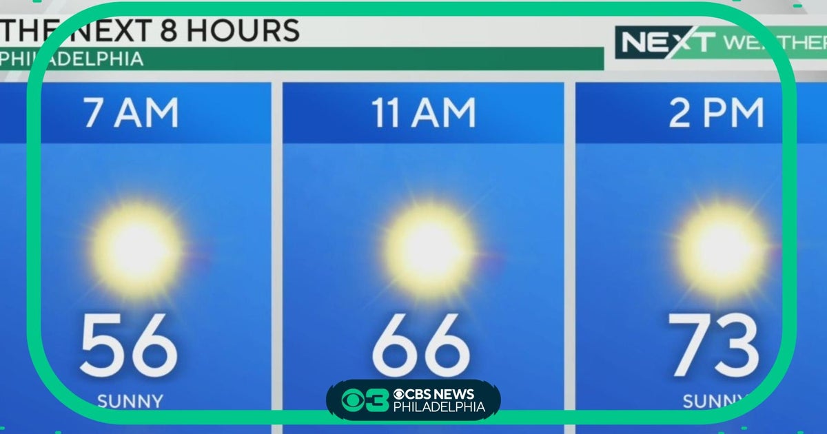 Philadelphia Weather: Crisp morning, sunny skies Sunday - CBS Philadelphia