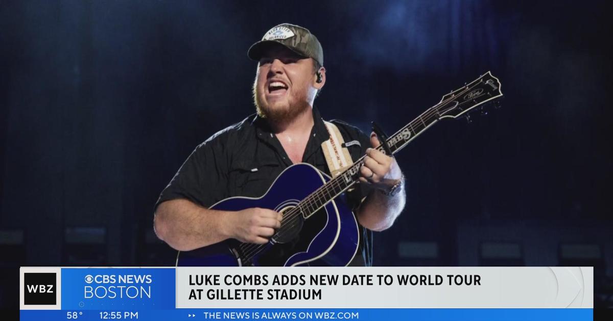 Luke Combs adds second Gillette Stadium concert CBS Boston