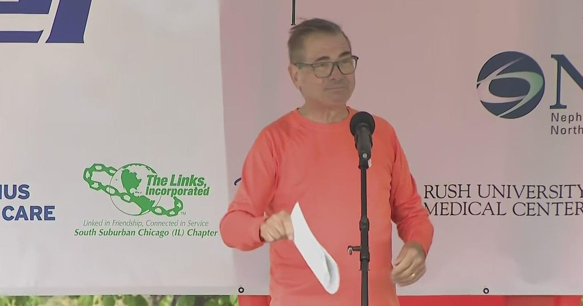 CBS 2's Ed Curran emcees annual Walk for Kidneys at Diversey Harbor ...