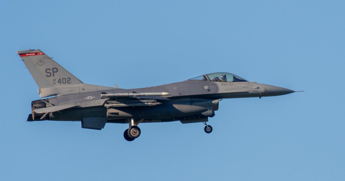 U.S. F-16 fighter jet shoots down an armed drone from Turkey