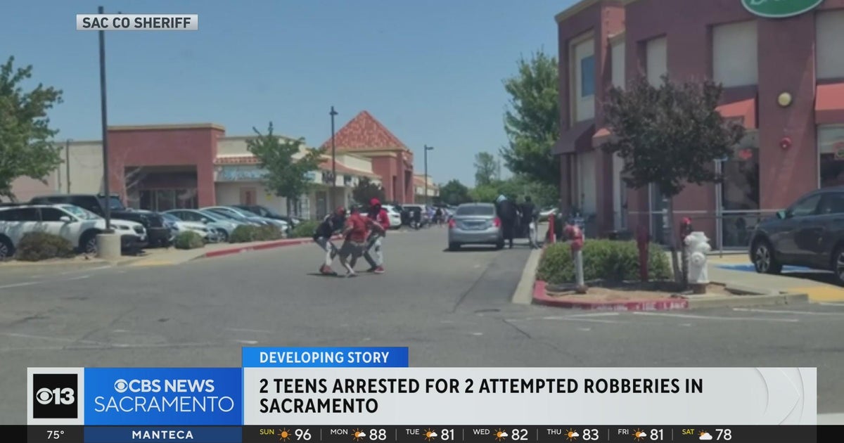 2 teens arrested for 2 attempted robberies in Sacramento
