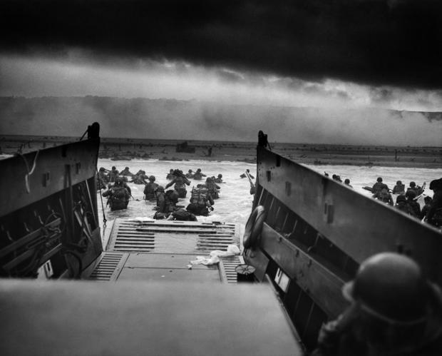 US Troops on D Day. 