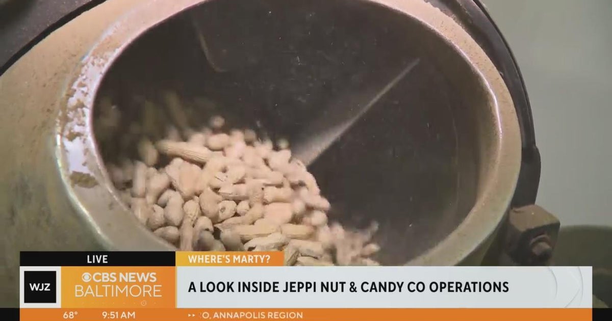 Where's Marty? At Jeppi Nuts & Candy Co. learning how to make a local