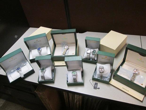 Counterfeit watches seized at O'Hare 