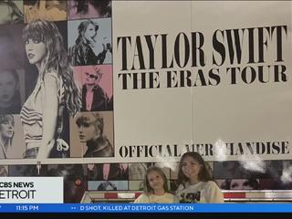 Swifties line up several hours early ahead of Taylor Swift concert in  Detroit - CBS Detroit