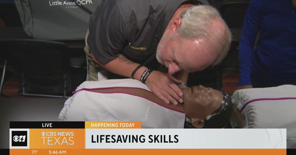 What to do if you encounter someone who needs CPR - CBS Texas