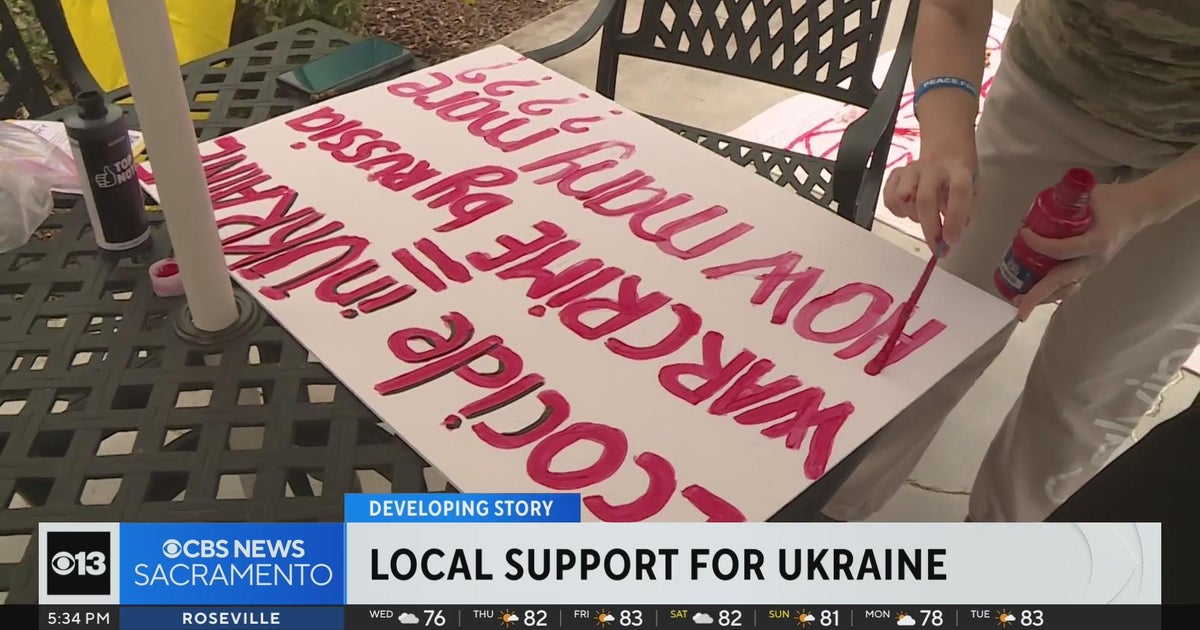 Local group shows support for Ukraine amid ongoing war