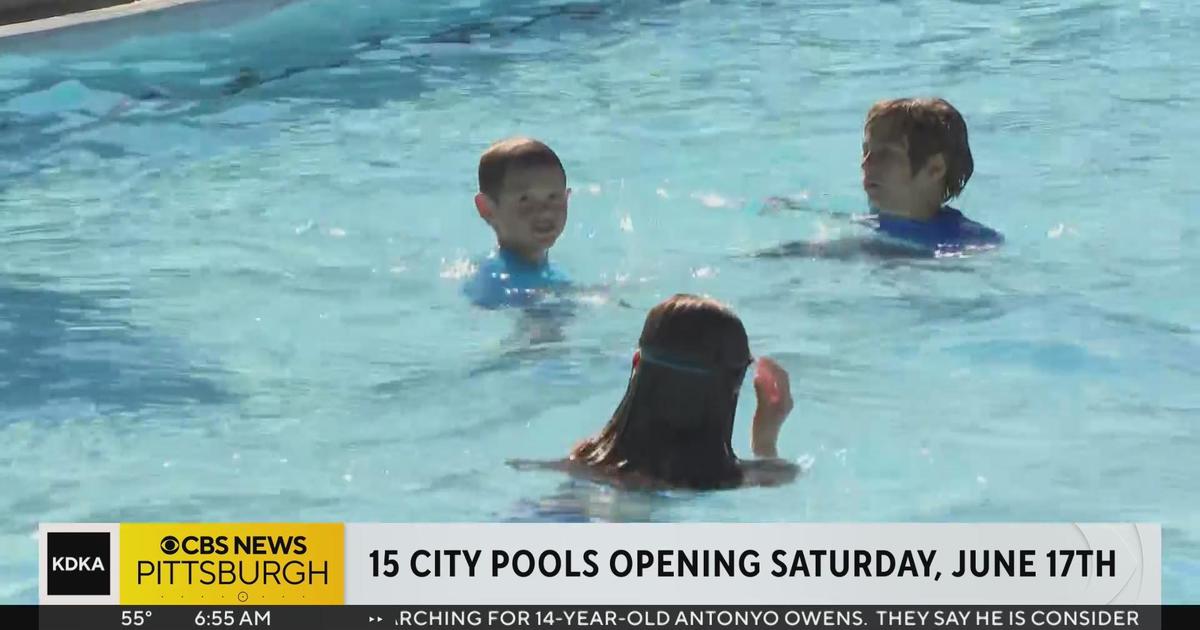 15 city pools set to open CBS Pittsburgh