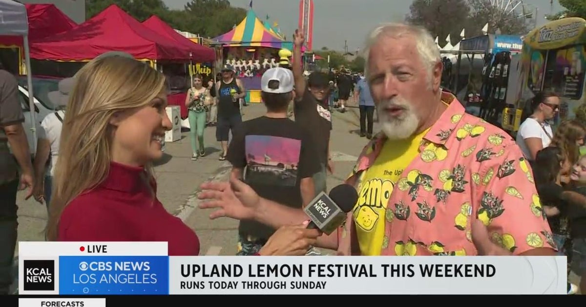 Here's how the weather's looking like for the Upland Lemon Festival