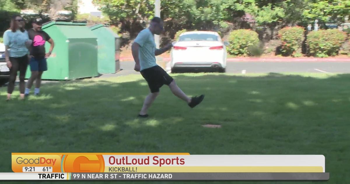 Kickball with OutLoud Sports! Good Day Sacramento