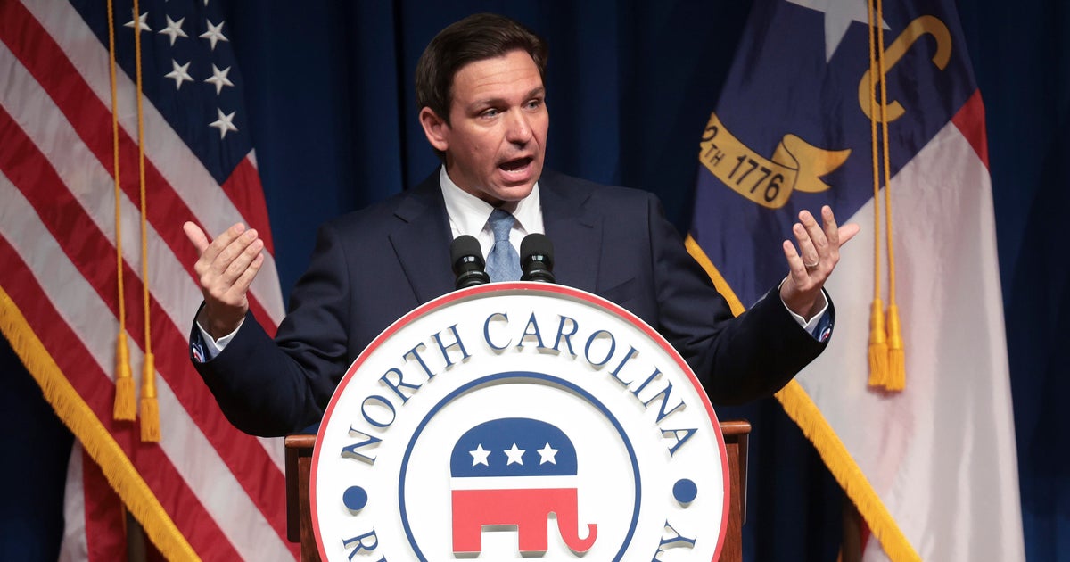Florida Gov. Ron DeSantis indirectly condemns Trump indictment on campaign trail