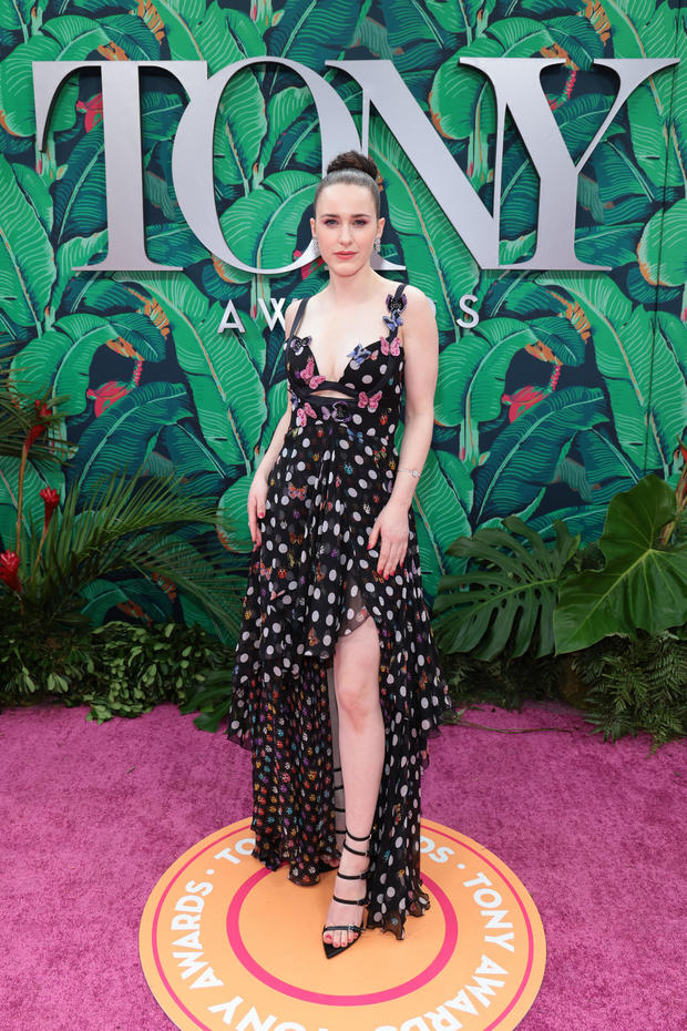 Rachel Brosnahan attends The 76th Annual Tony Awards at United Palace Theater on June 11, 2023 in New York City. 