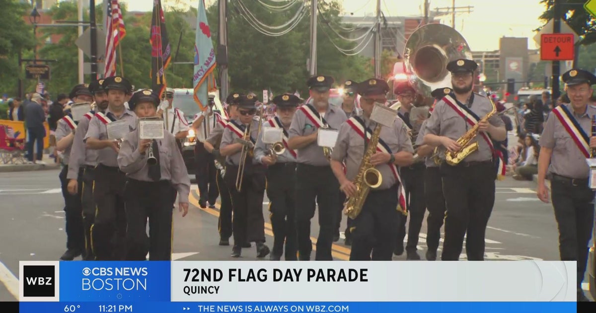 Quincy holds 72nd annual Flag Day parade CBS Boston