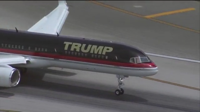 Trump plane 